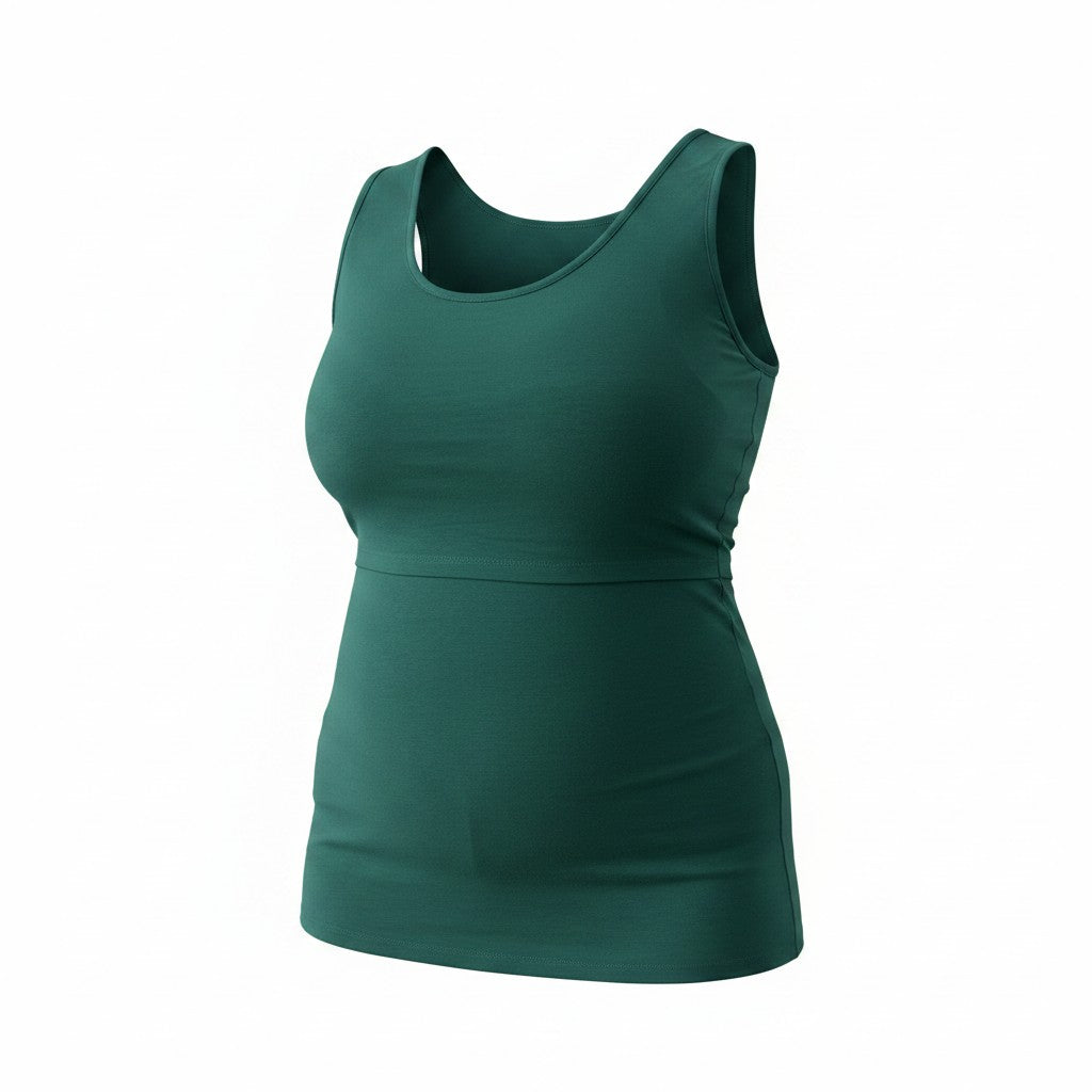 The Mia Nursing Tank – Seamless Support | Soft Stretch