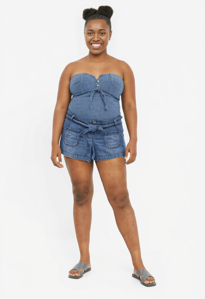 Denim Maternity Shorts – Chic, Relaxed & Bump-Friendly