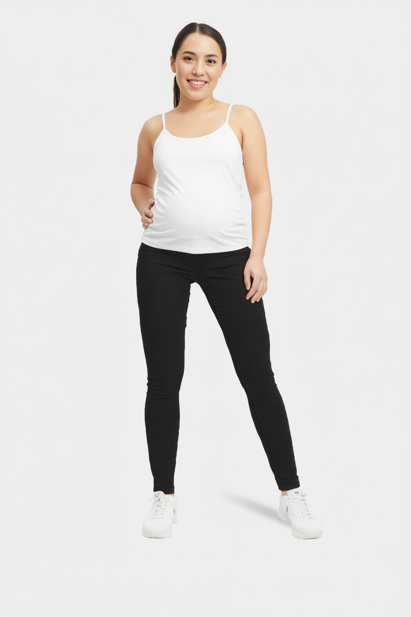 White Nursing Tank Top