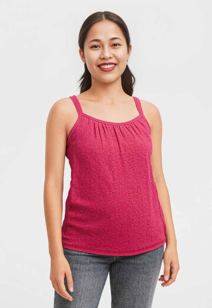 Thyme red nursing top sleeveless